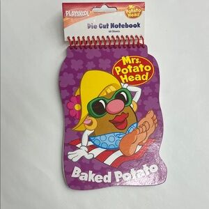 Mrs. Potato Head Purple Notebook